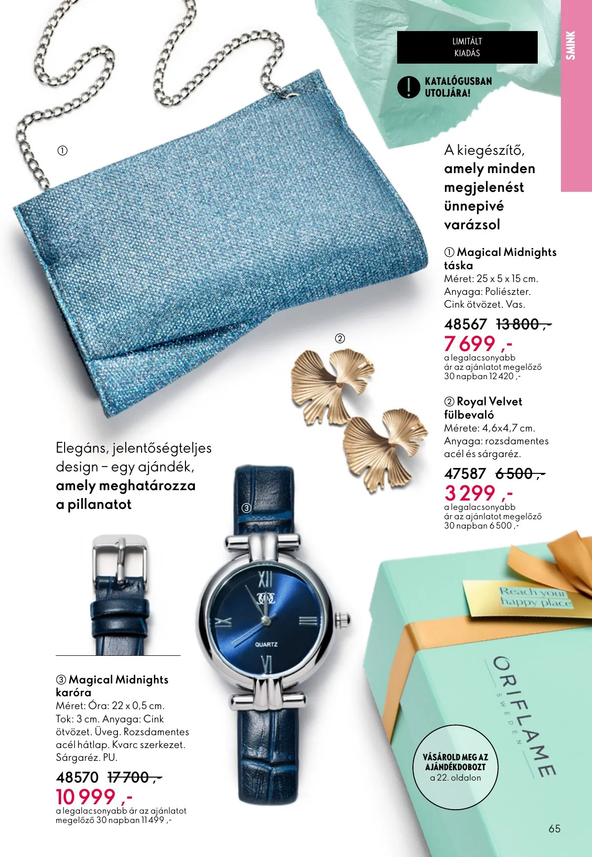 Oriflame akciós újság 02.11–03.03 – 65. oldal