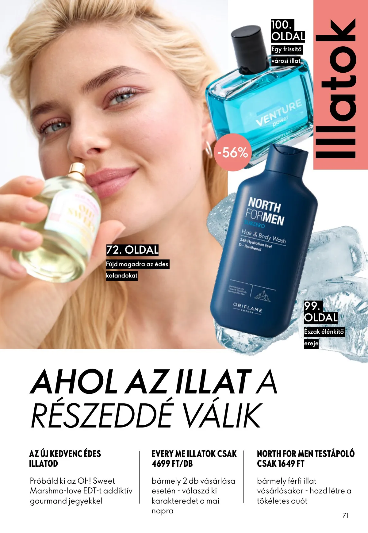 Oriflame akciós újság 02.11–03.03 – 71. oldal