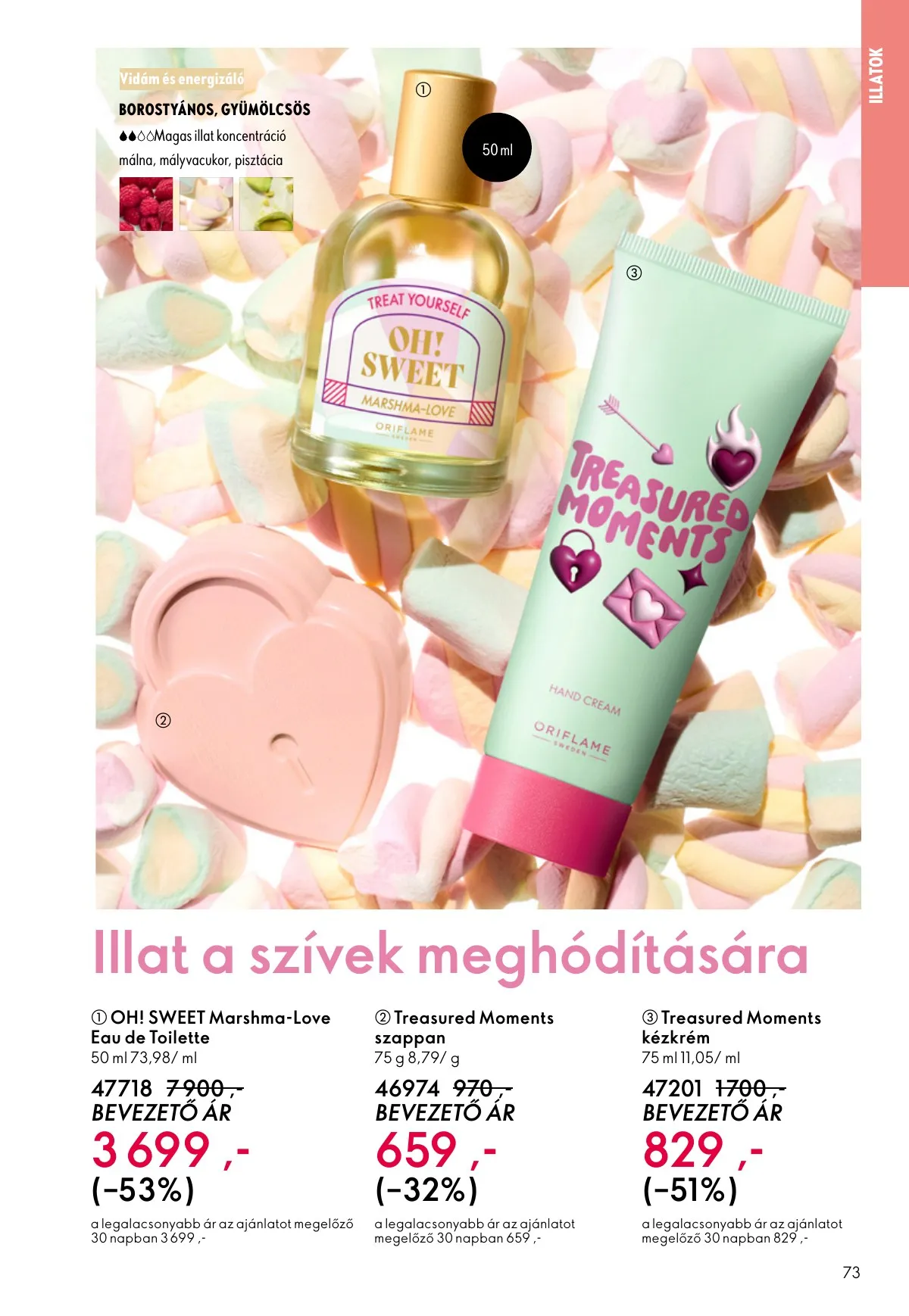 Oriflame akciós újság 02.11–03.03 – 73. oldal