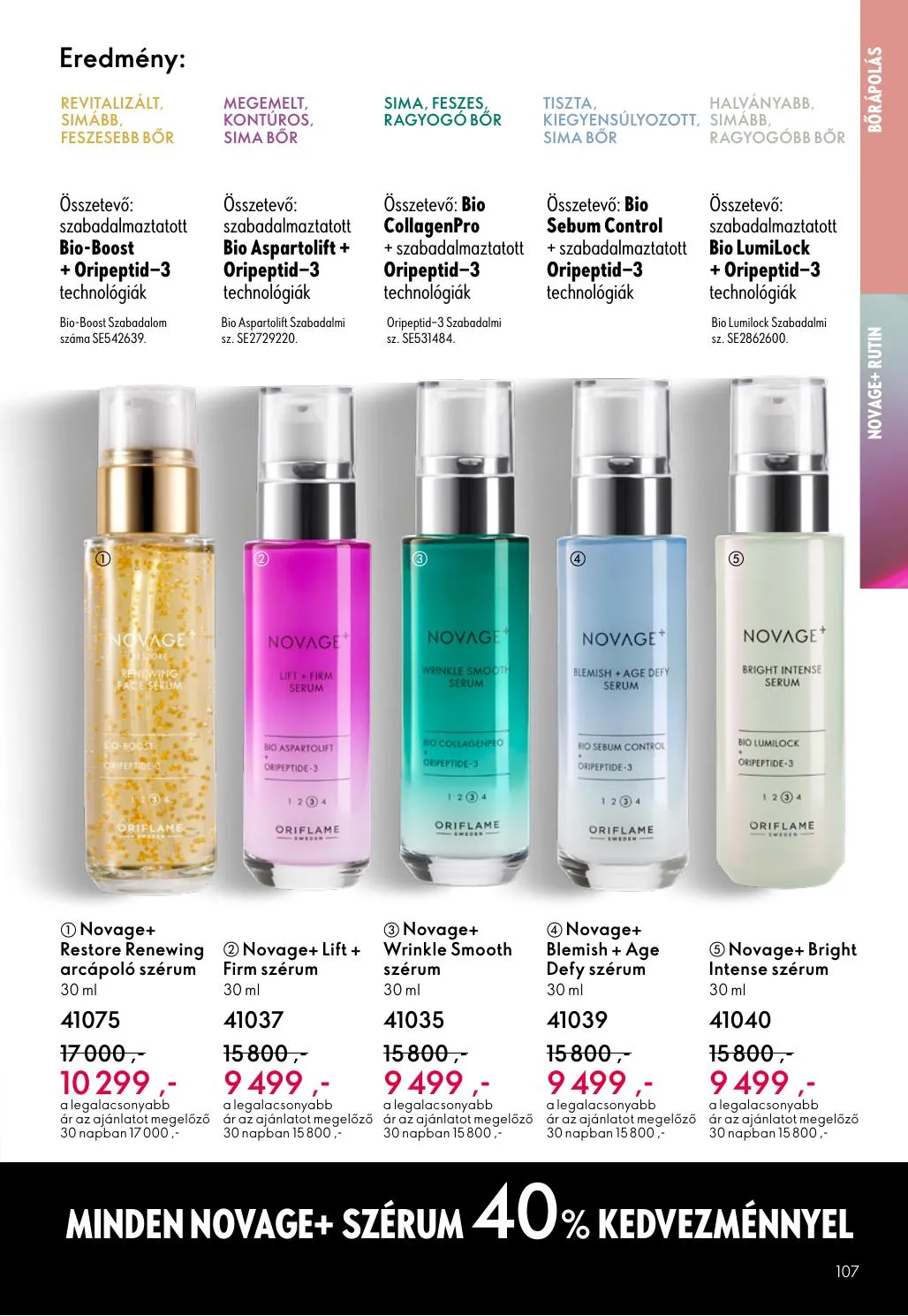 Oriflame akciós újság 03.04–03.24 – 107. oldal