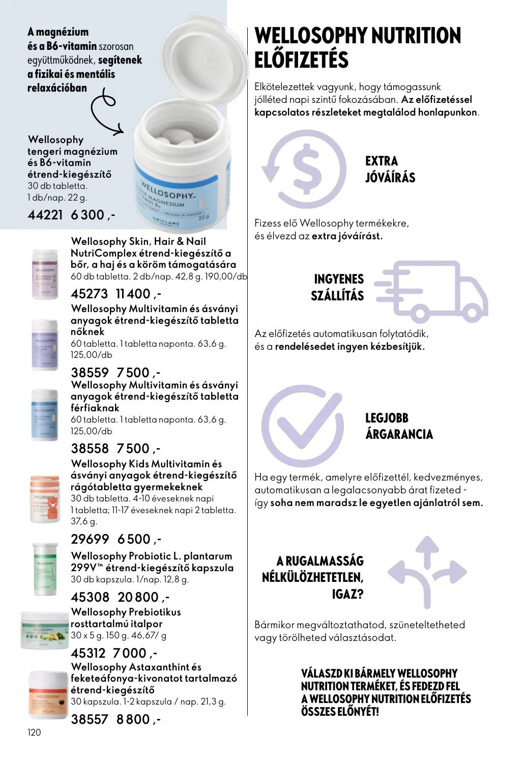Oriflame akciós újság 03.04–03.24 – 120. oldal