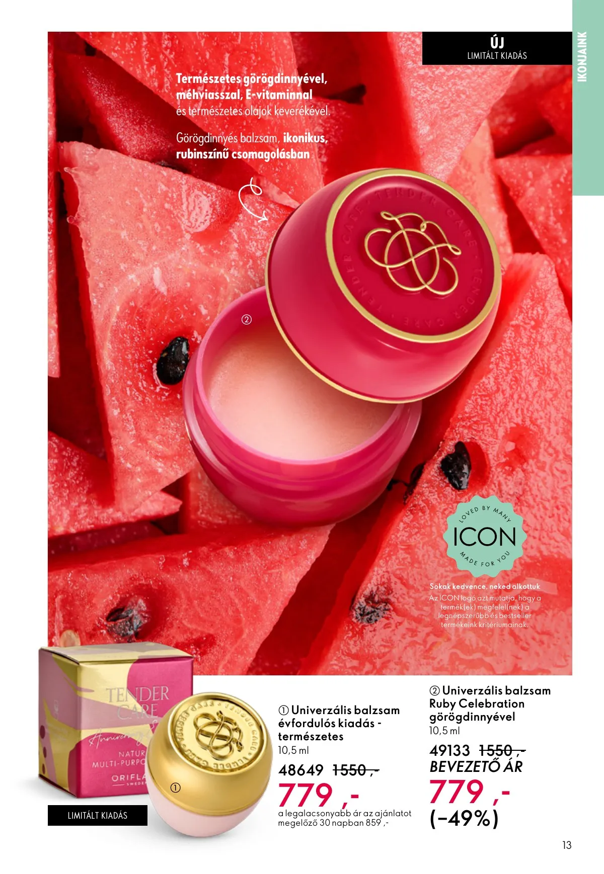Oriflame akciós újság 03.04–03.24 – 13. oldal