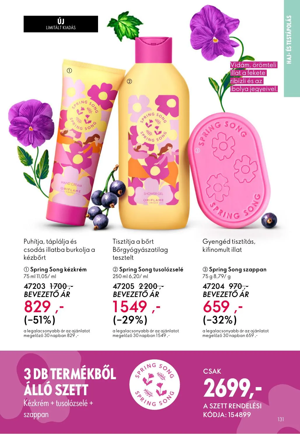Oriflame akciós újság 03.04–03.24 – 131. oldal