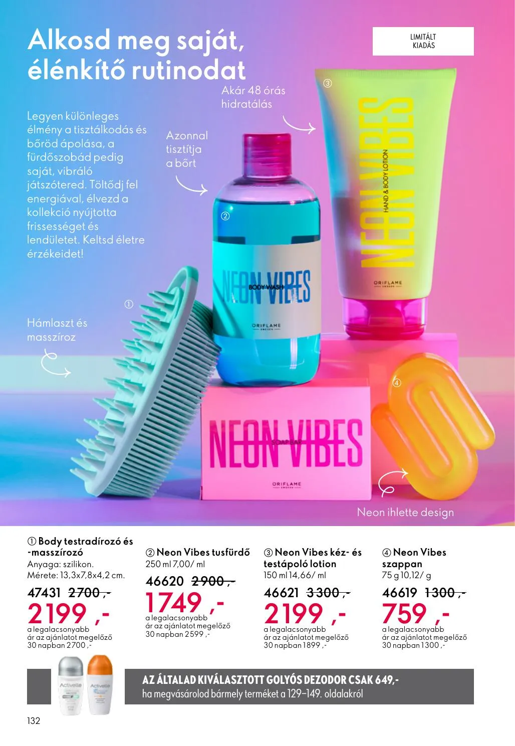 Oriflame akciós újság 03.04–03.24 – 132. oldal