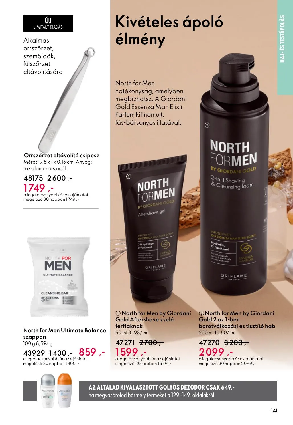 Oriflame akciós újság 03.04–03.24 – 141. oldal
