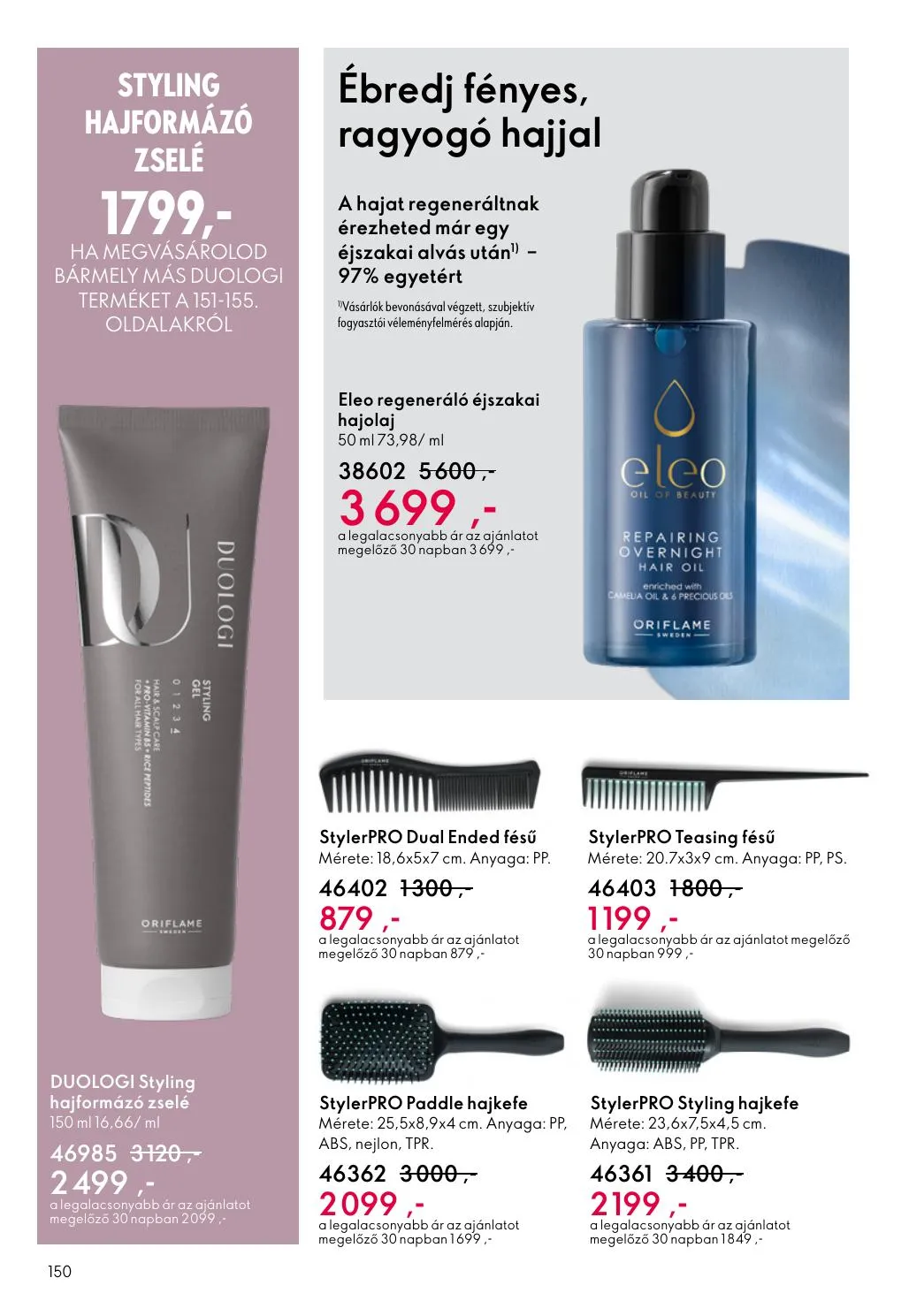 Oriflame akciós újság 03.04–03.24 – 150. oldal