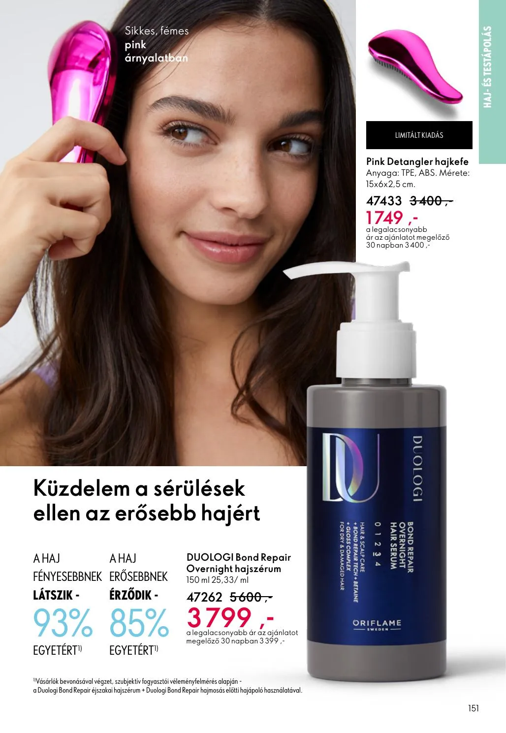 Oriflame akciós újság 03.04–03.24 – 151. oldal