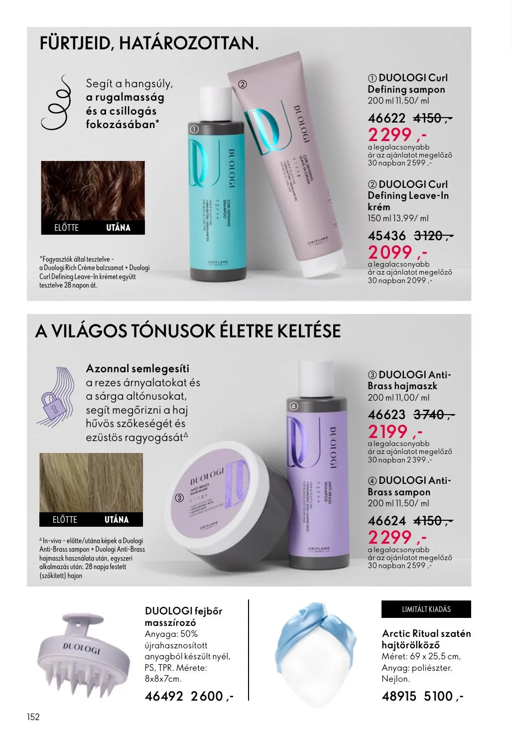 Oriflame akciós újság 03.04–03.24 – 152. oldal
