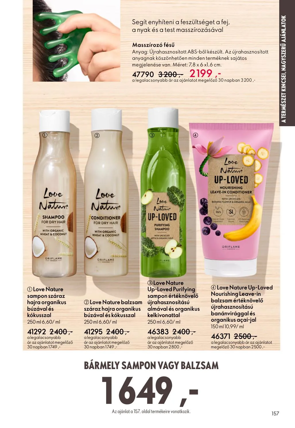 Oriflame akciós újság 03.04–03.24 – 157. oldal