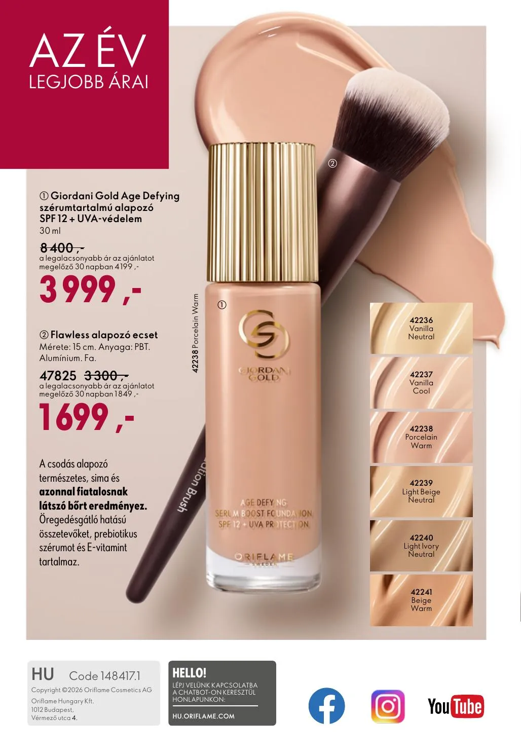 Oriflame akciós újság 03.04–03.24 – 164. oldal