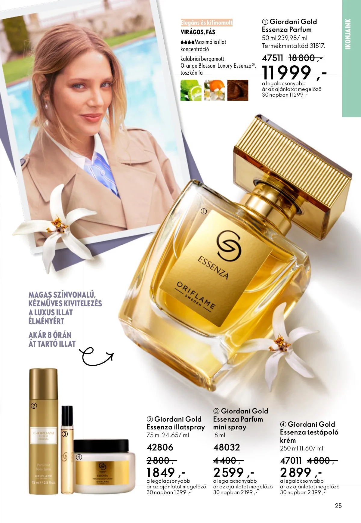 Oriflame akciós újság 03.04–03.24 – 25. oldal