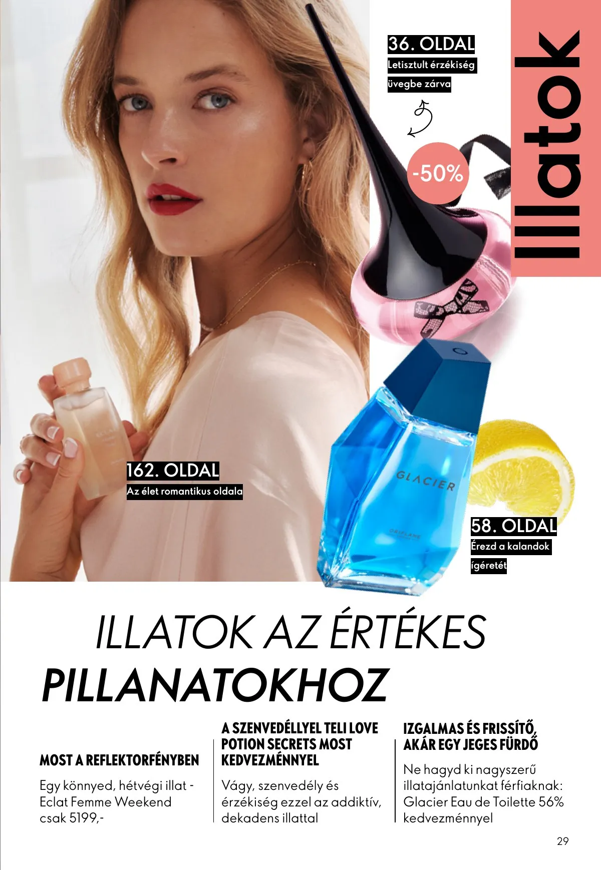 Oriflame akciós újság 03.04–03.24 – 29. oldal