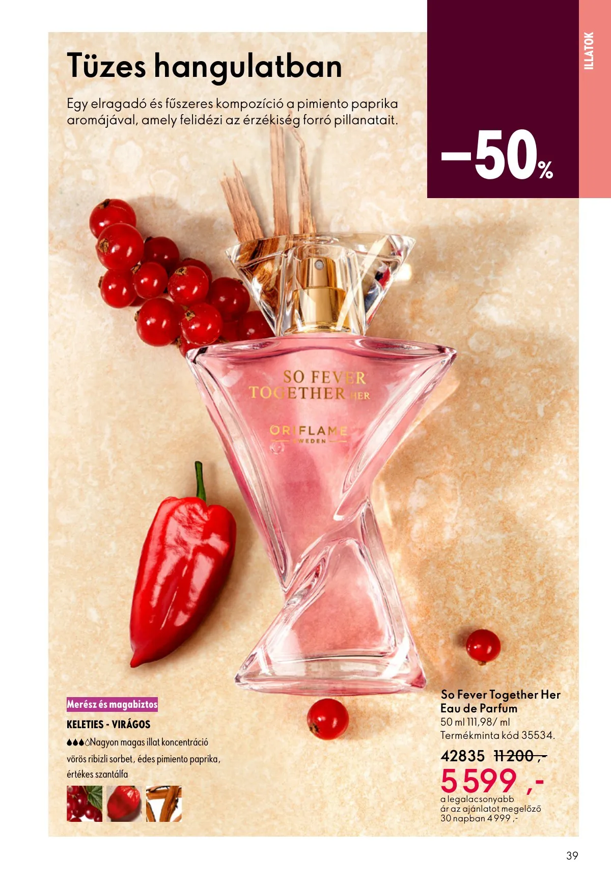 Oriflame akciós újság 03.04–03.24 – 39. oldal