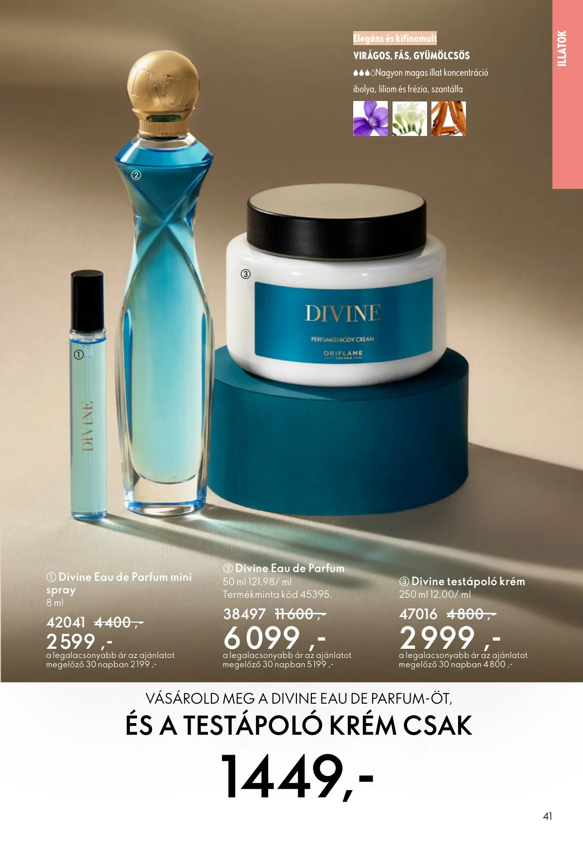 Oriflame akciós újság 03.04–03.24 – 41. oldal