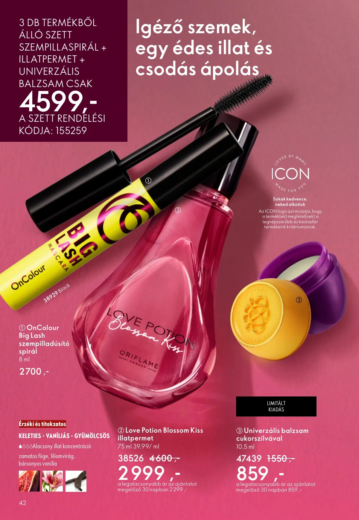 Oriflame akciós újság 03.04–03.24 – 42. oldal