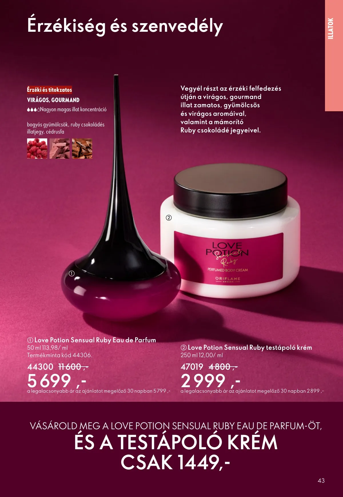 Oriflame akciós újság 03.04–03.24 – 43. oldal