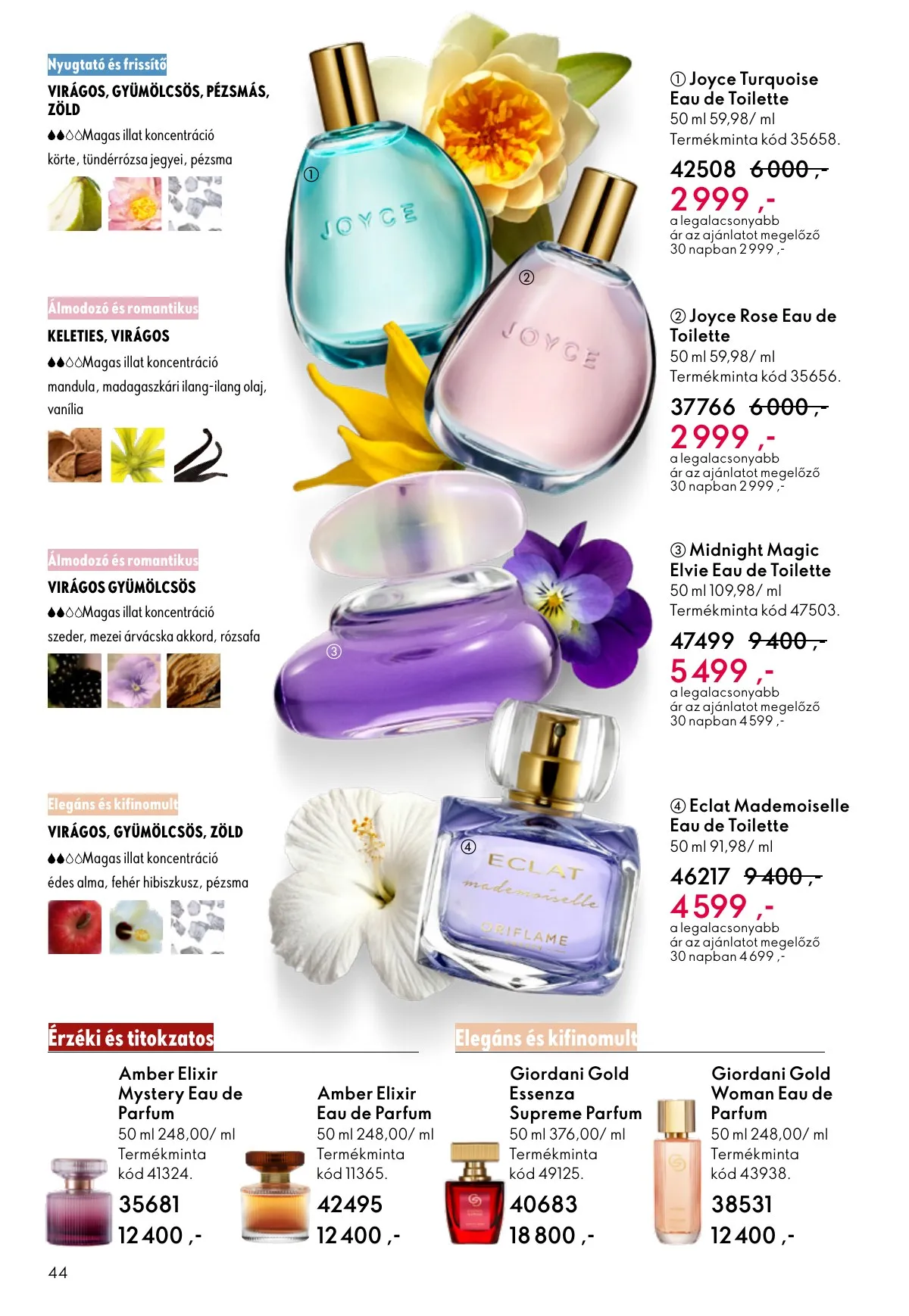 Oriflame akciós újság 03.04–03.24 – 44. oldal