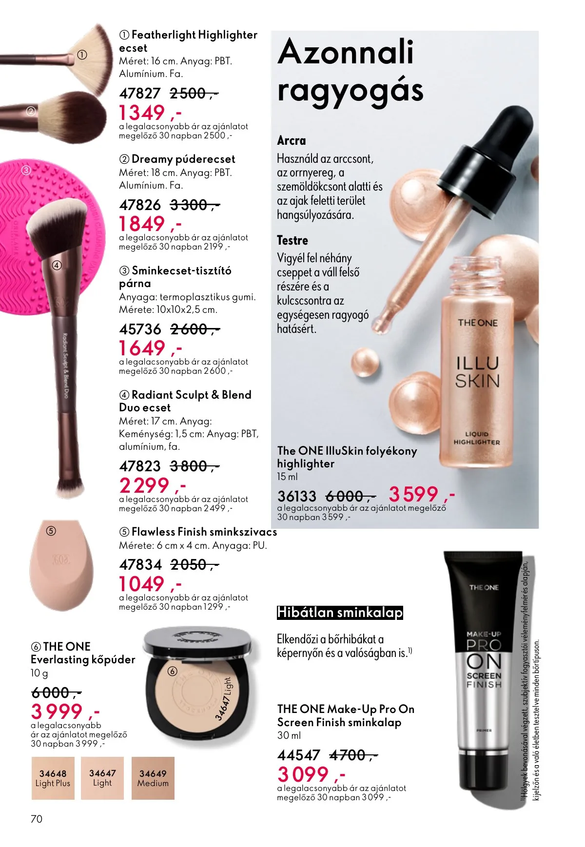 Oriflame akciós újság 03.04–03.24 – 70. oldal