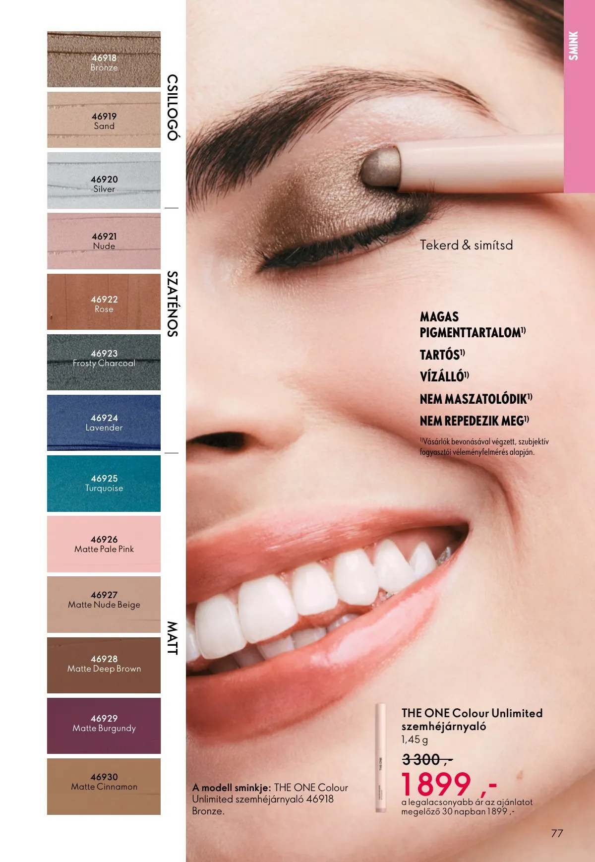Oriflame akciós újság 03.04–03.24 – 77. oldal
