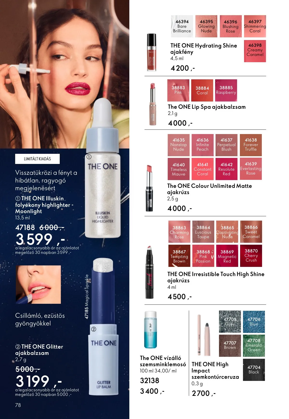 Oriflame akciós újság 03.04–03.24 – 78. oldal