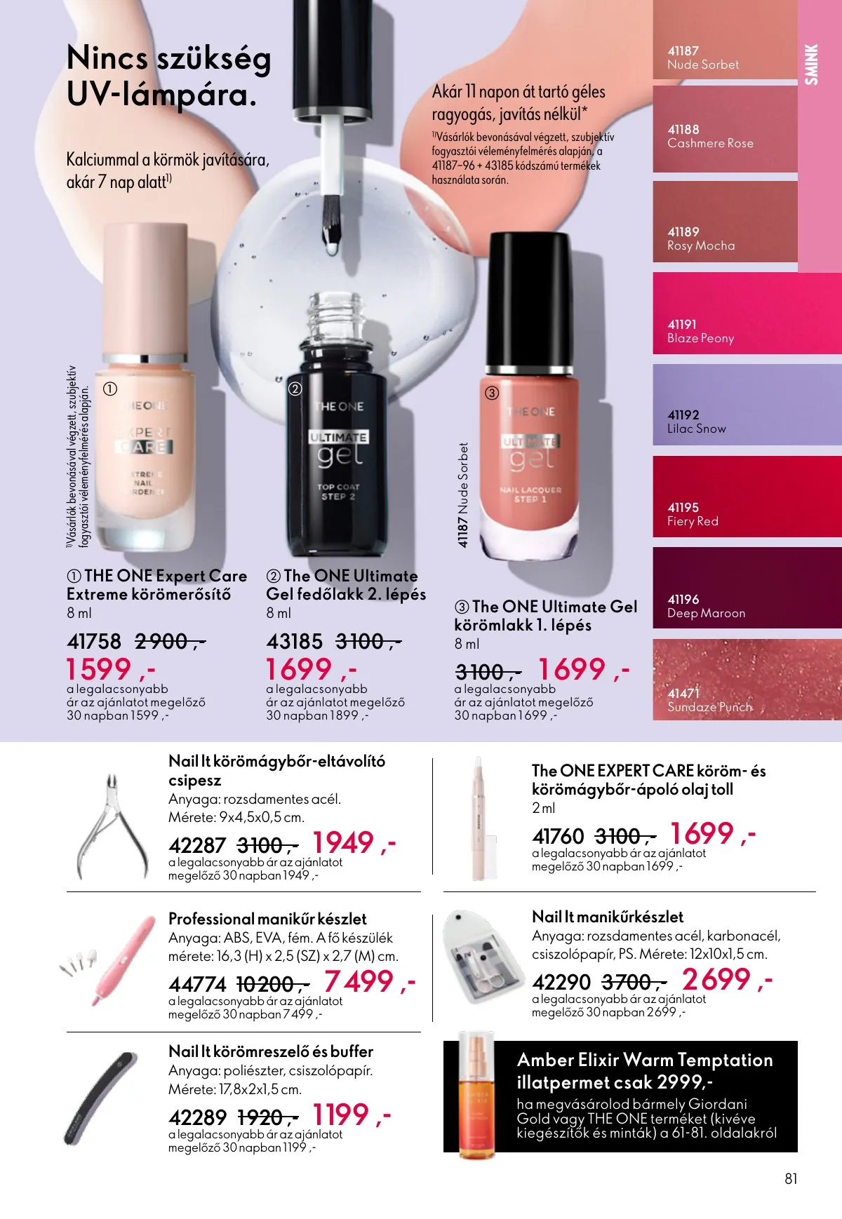 Oriflame akciós újság 03.04–03.24 – 81. oldal