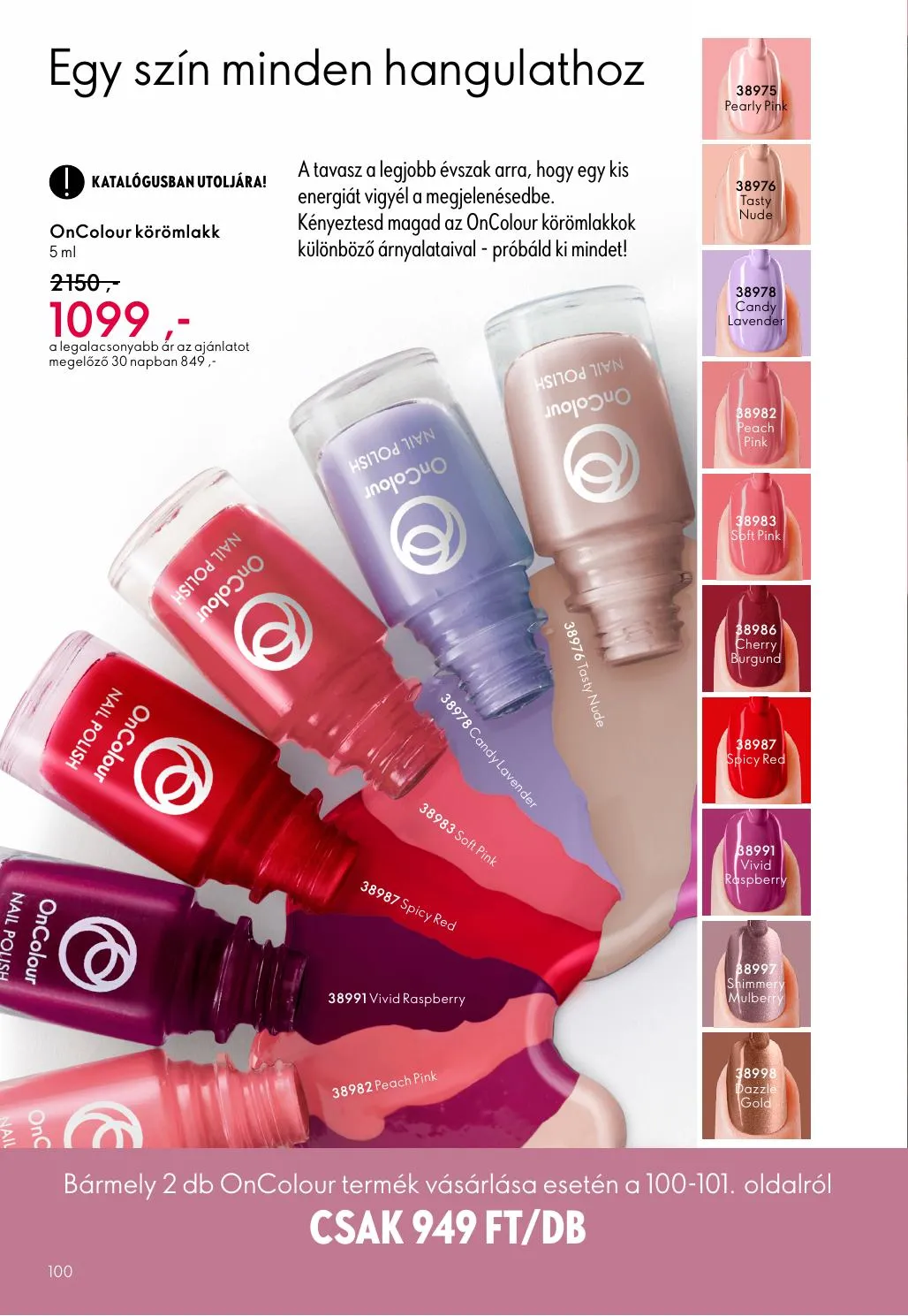 Oriflame akciós újság 03.25–04.14 – 100. oldal