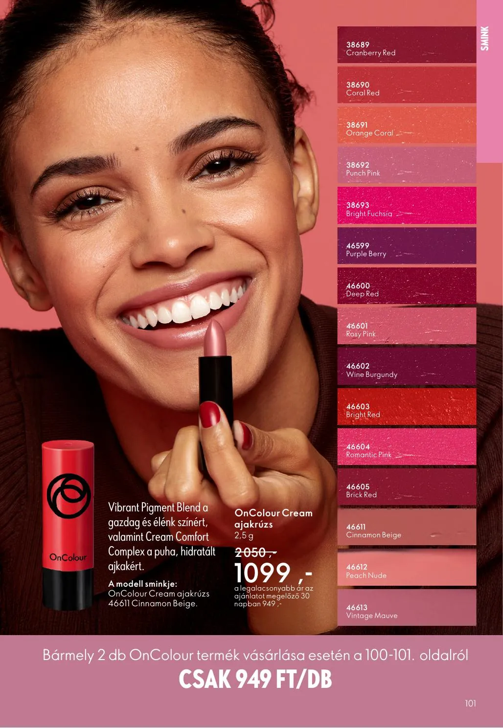Oriflame akciós újság 03.25–04.14 – 101. oldal