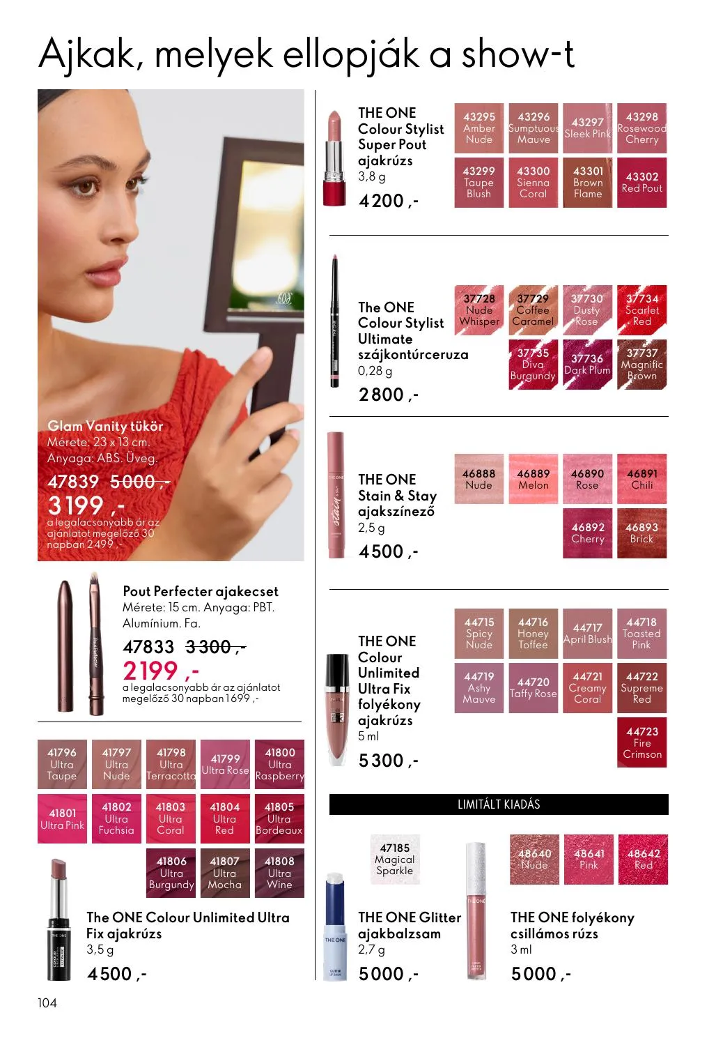 Oriflame akciós újság 03.25–04.14 – 104. oldal
