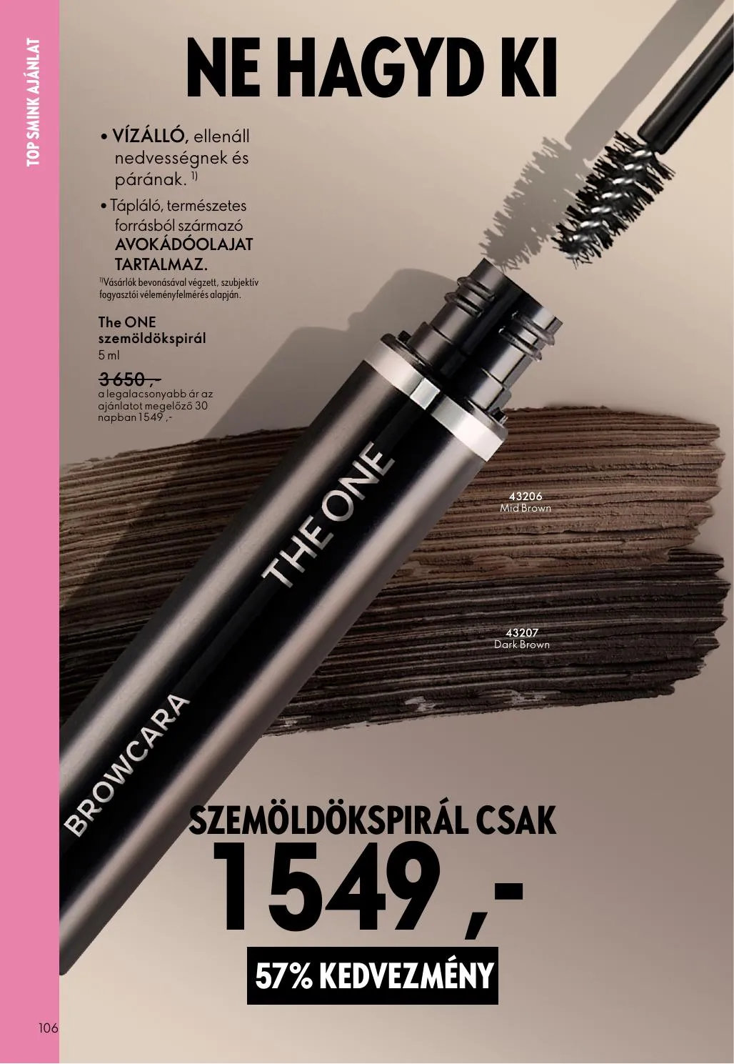 Oriflame akciós újság 03.25–04.14 – 106. oldal