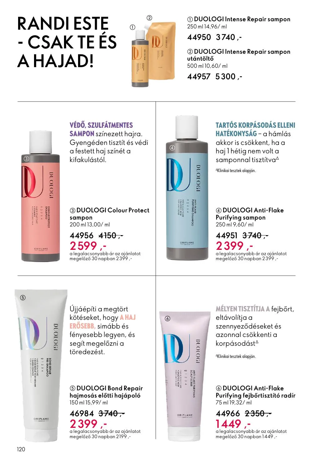 Oriflame akciós újság 03.25–04.14 – 120. oldal