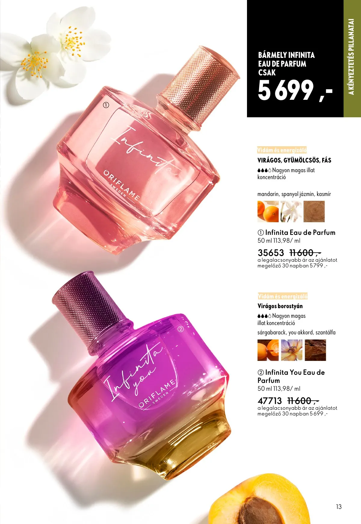 Oriflame akciós újság 03.25–04.14 – 13. oldal