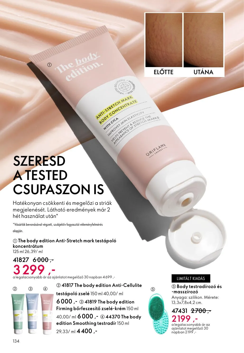 Oriflame akciós újság 03.25–04.14 – 134. oldal