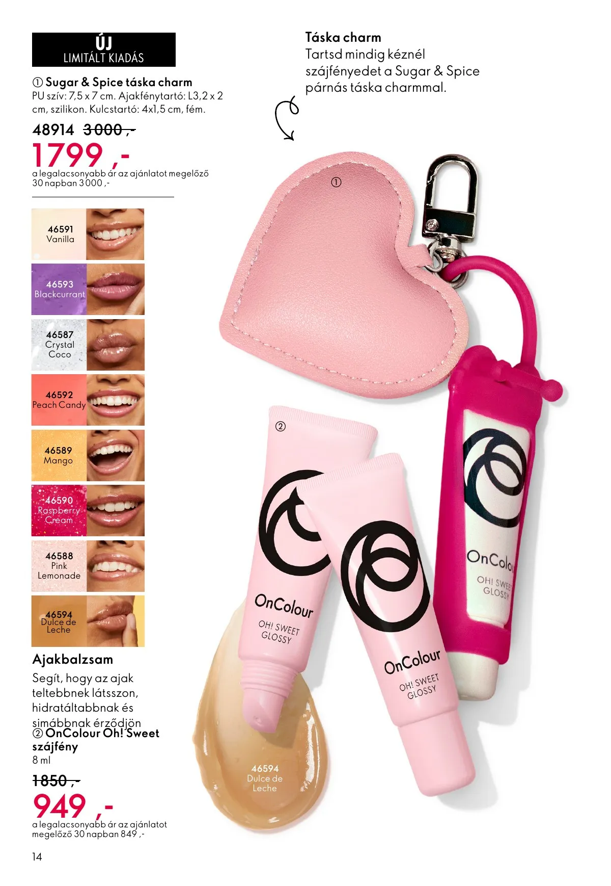 Oriflame akciós újság 03.25–04.14 – 14. oldal