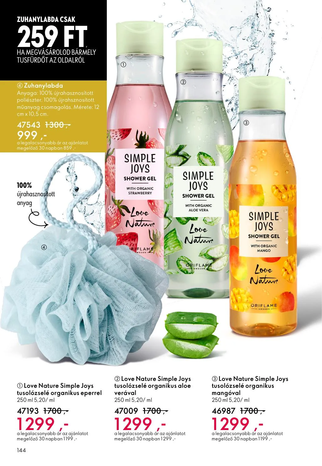 Oriflame akciós újság 03.25–04.14 – 144. oldal