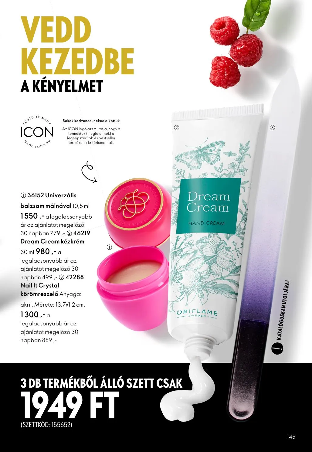Oriflame akciós újság 03.25–04.14 – 145. oldal