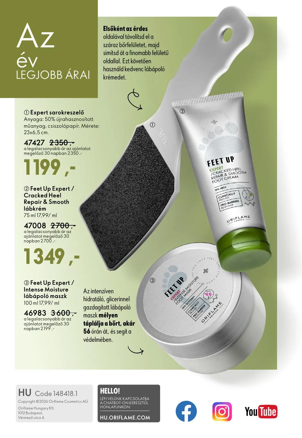 Oriflame akciós újság 03.25–04.14 – 148. oldal