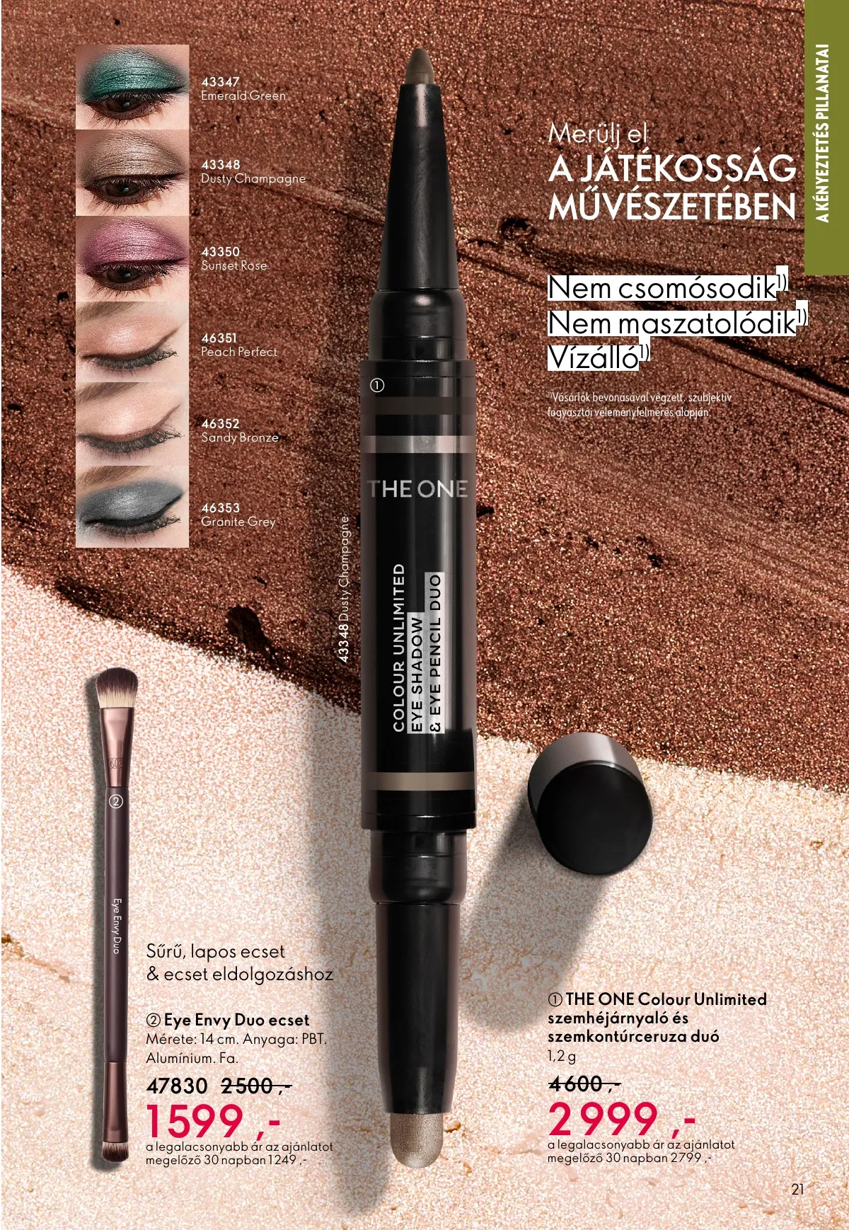 Oriflame akciós újság 03.25–04.14 – 21. oldal