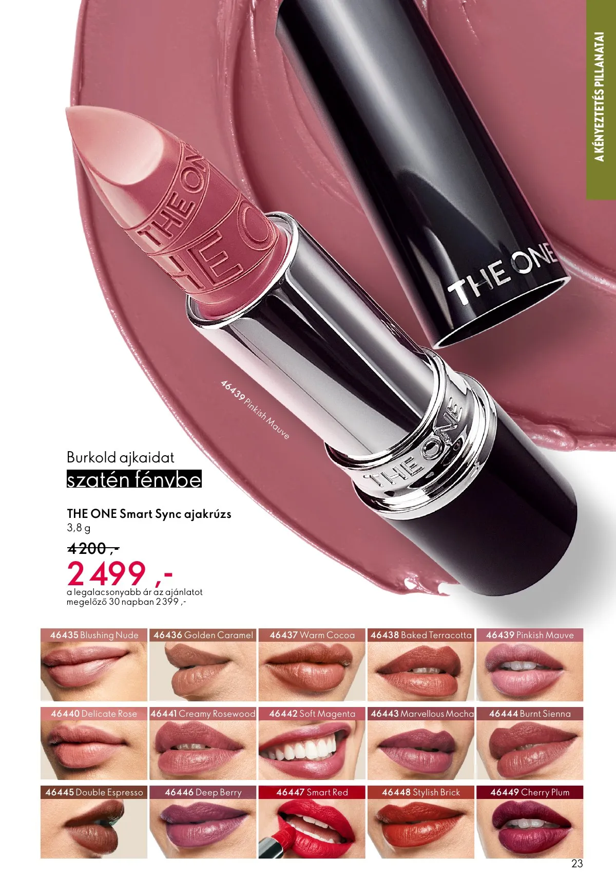 Oriflame akciós újság 03.25–04.14 – 23. oldal