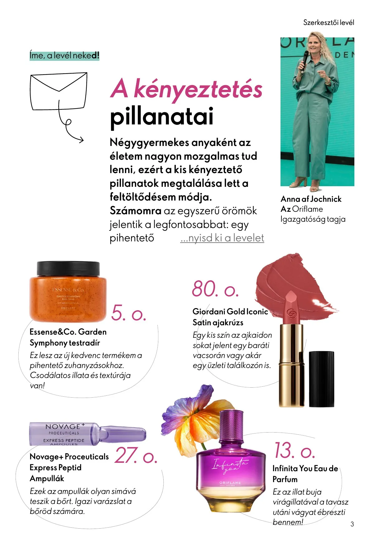 Oriflame akciós újság 03.25–04.14 – 3. oldal