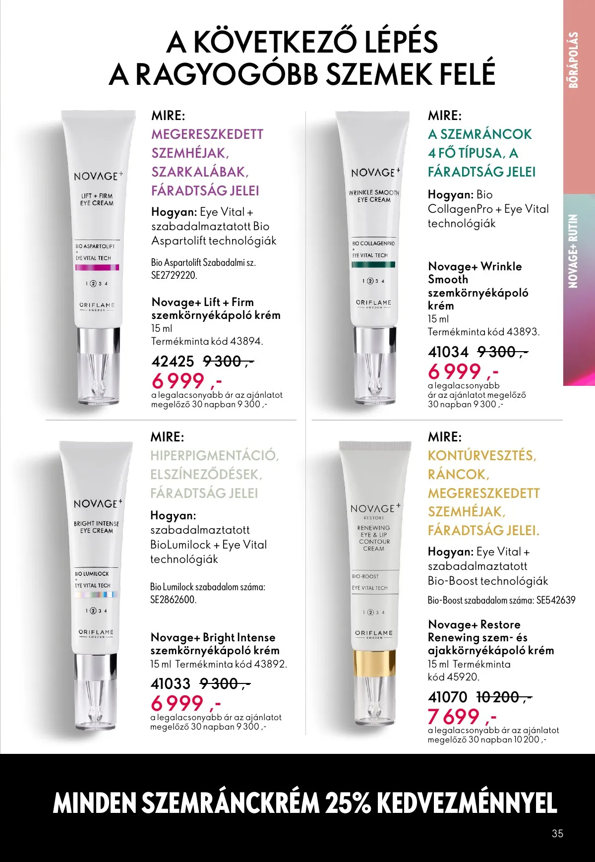 Oriflame akciós újság 03.25–04.14 – 35. oldal