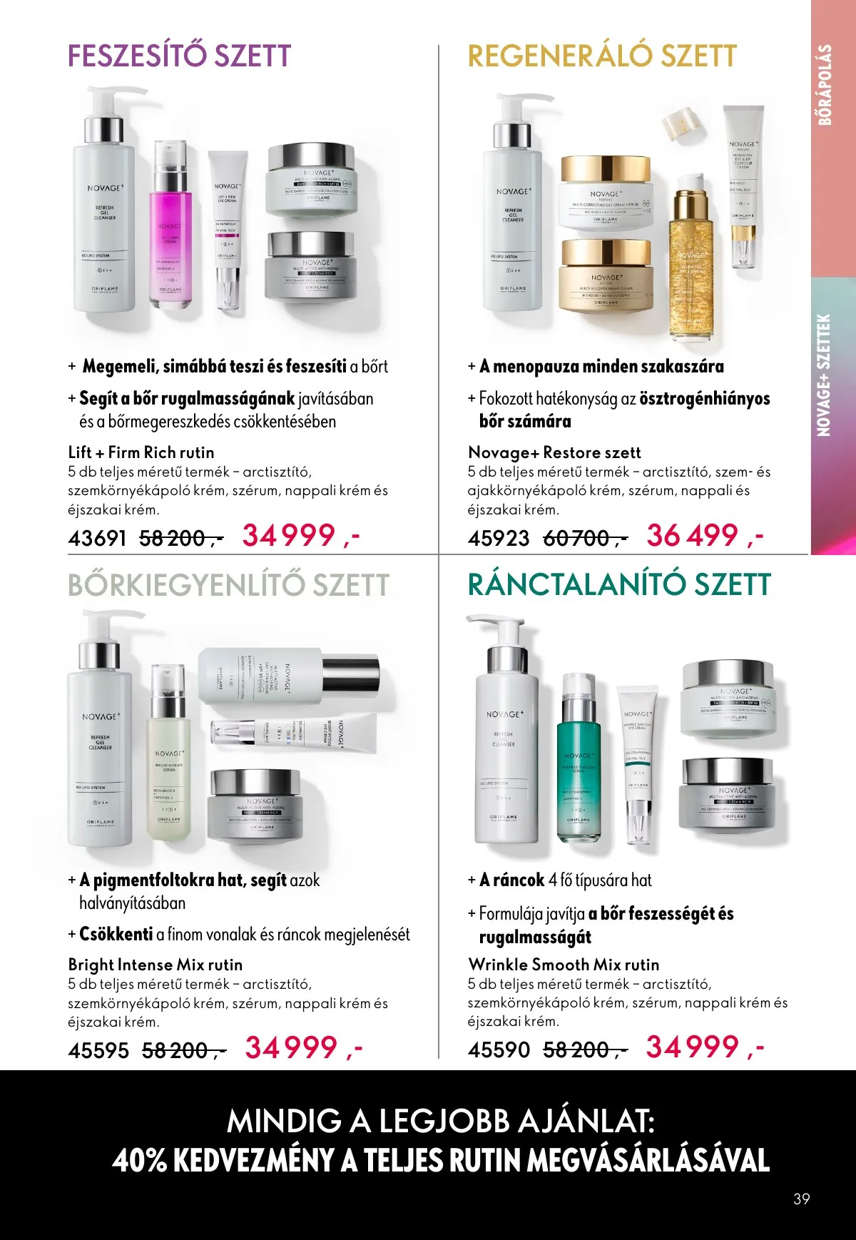 Oriflame akciós újság 03.25–04.14 – 39. oldal