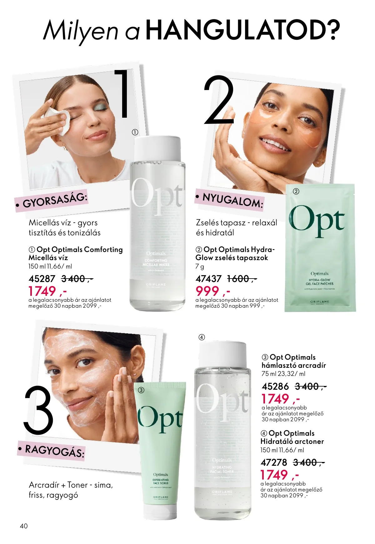 Oriflame akciós újság 03.25–04.14 – 40. oldal