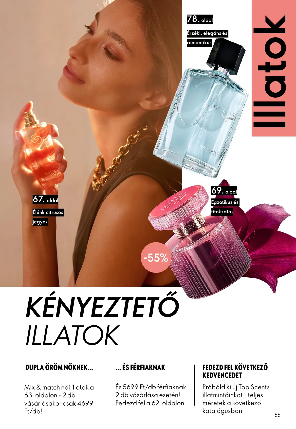 Oriflame akciós újság 03.25–04.14 – 55. oldal