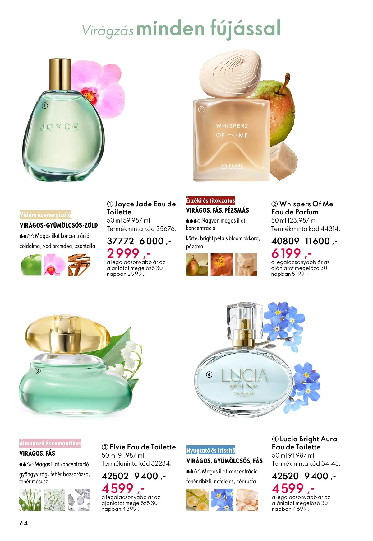 Oriflame akciós újság 03.25–04.14 – 64. oldal