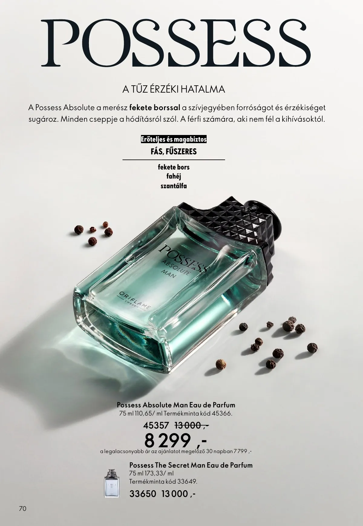 Oriflame akciós újság 03.25–04.14 – 70. oldal