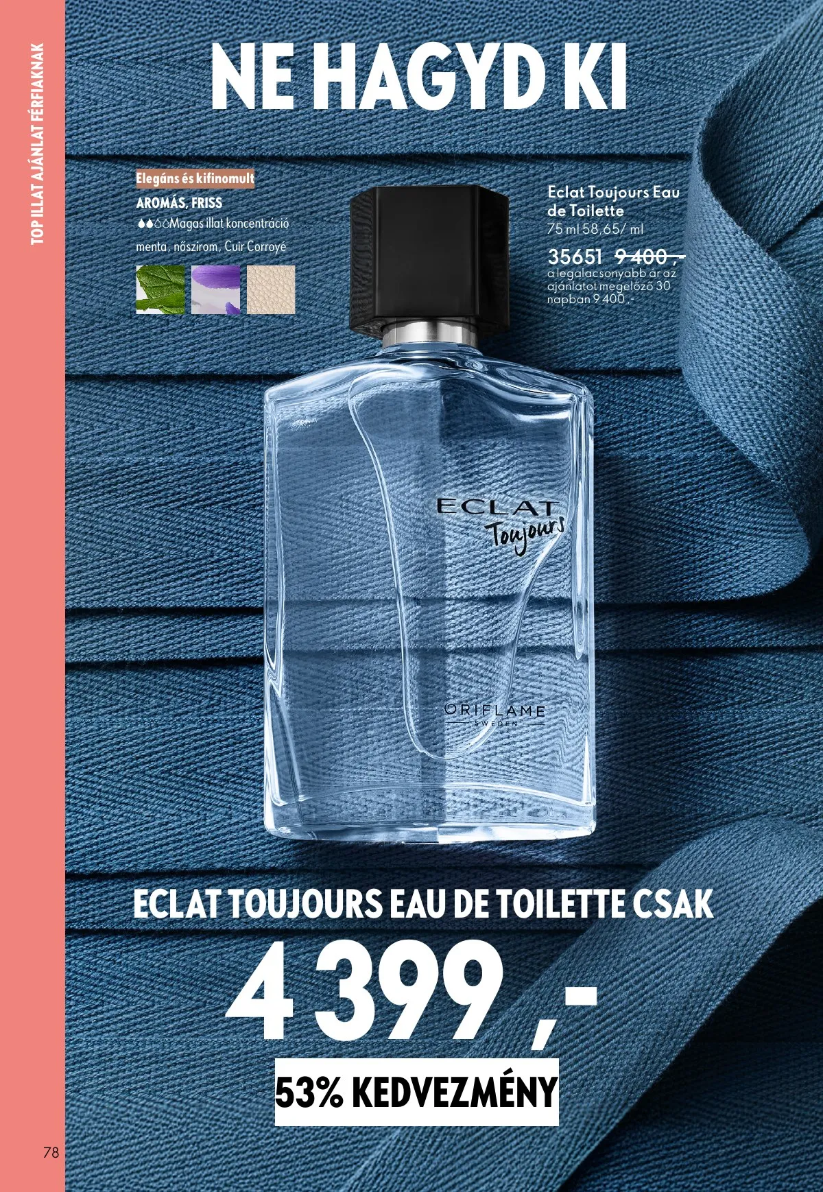 Oriflame akciós újság 03.25–04.14 – 78. oldal
