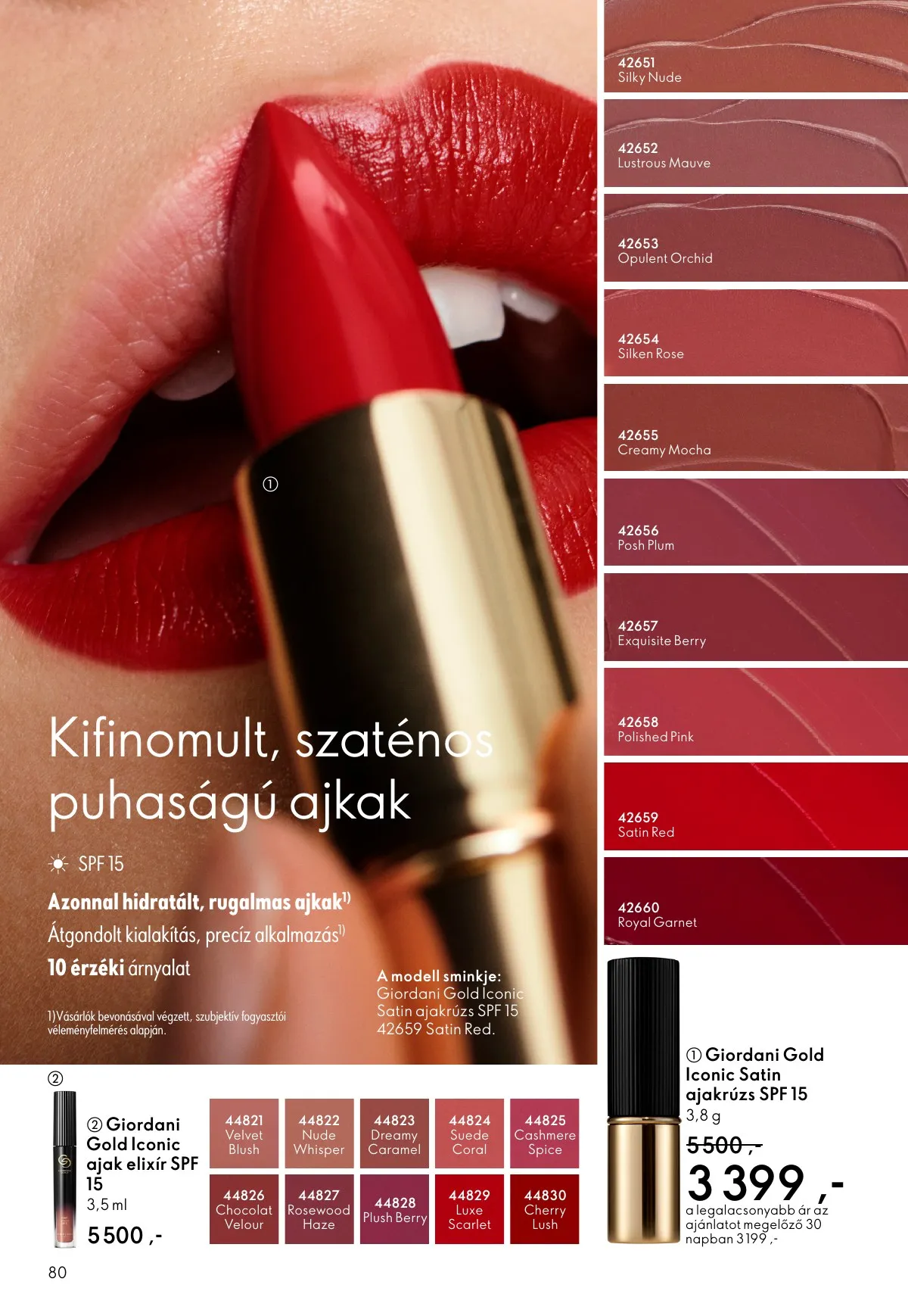 Oriflame akciós újság 03.25–04.14 – 80. oldal