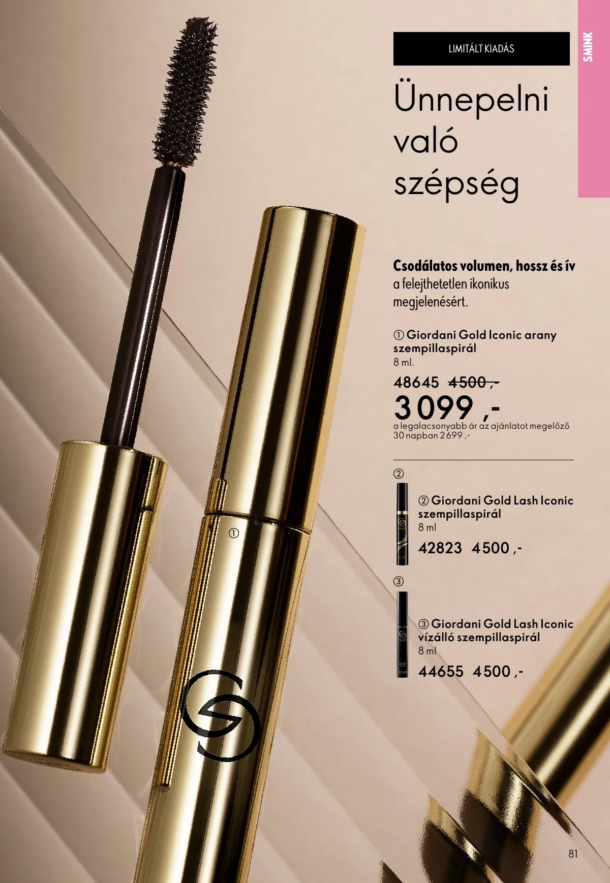 Oriflame akciós újság 03.25–04.14 – 81. oldal