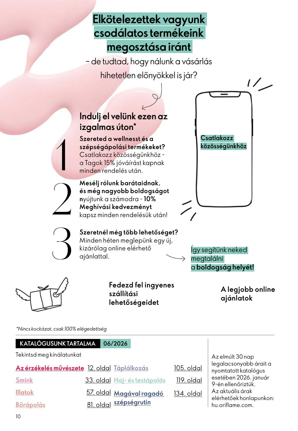 Oriflame akciós újság 04.15–05.05 – 10. oldal