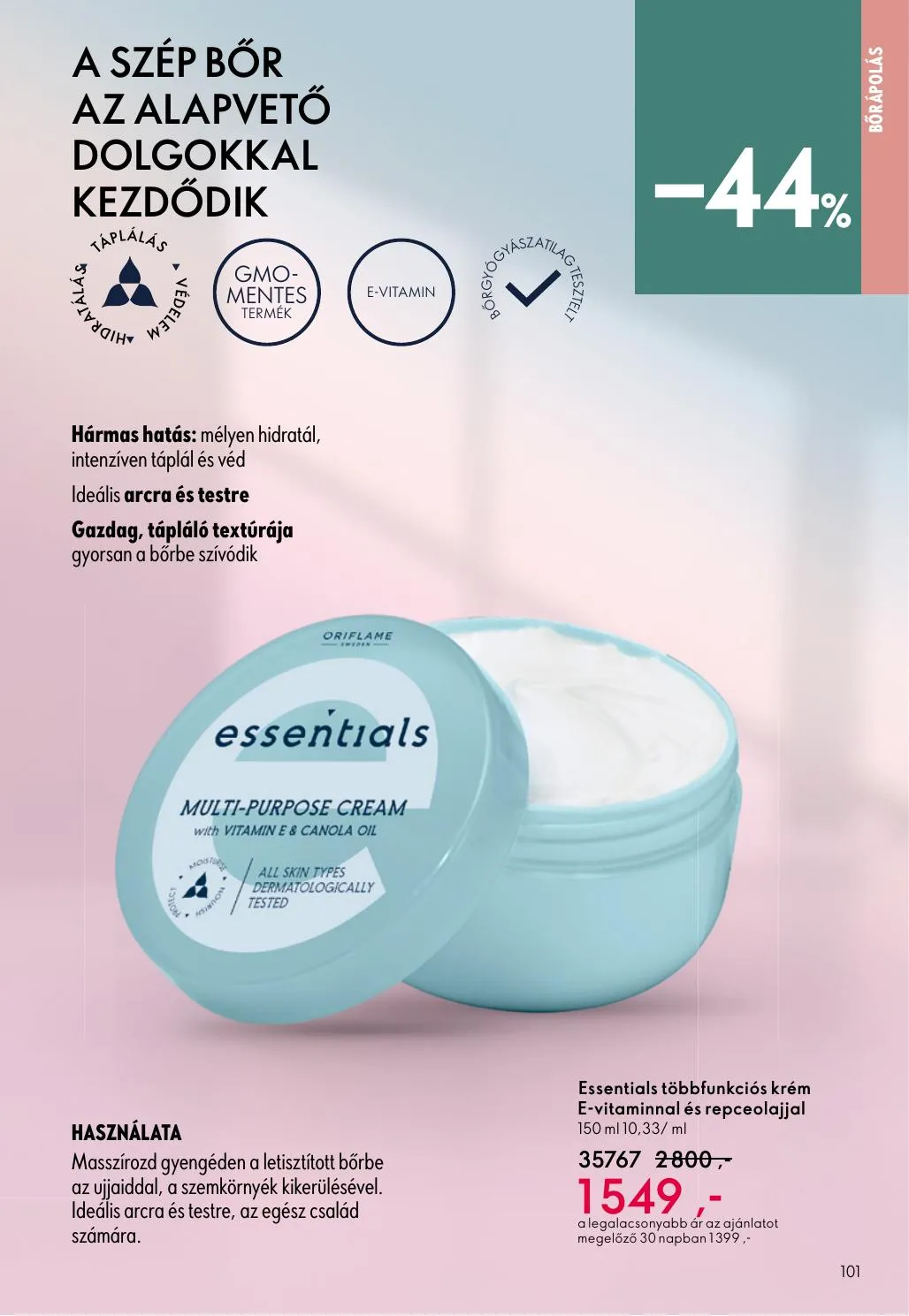 Oriflame akciós újság 04.15–05.05 – 101. oldal